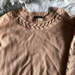 Ann Taylor cashmere blend cable sweater
